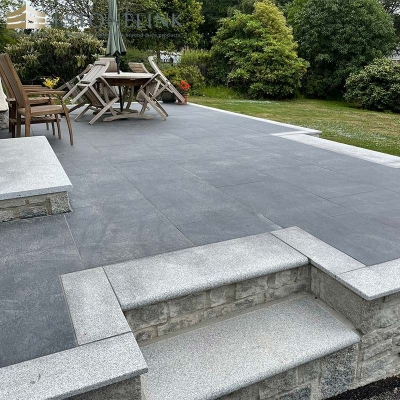 G602 grey granite step