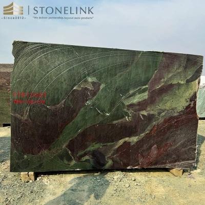 Four Seasons green marble block