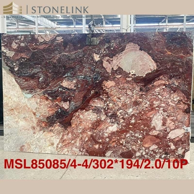 Four Seasons Violet marble slab