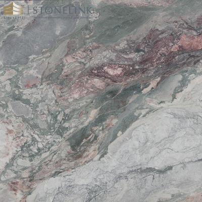Four Seasons cherry marble slab