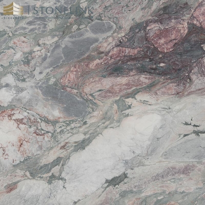 Four Seasons cherry marble slab