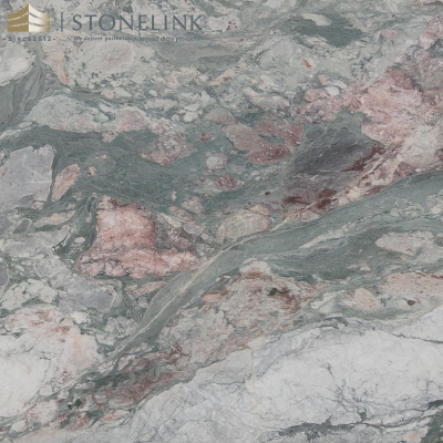 Four Seasons cherry marble slab