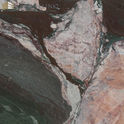 Four Seasons Green marble slab