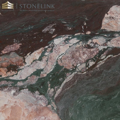 Four Seasons Green marble slab