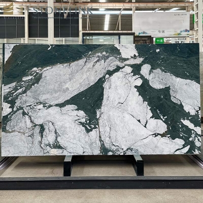 Panda Green marble slab