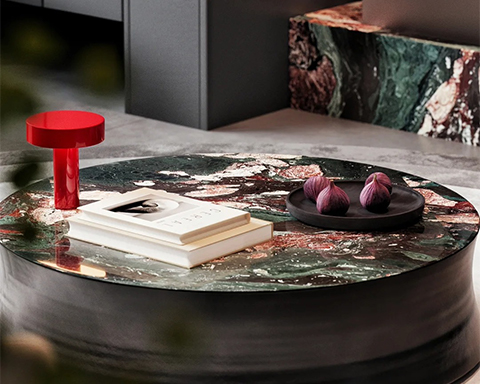 Série de Mármore Verde Four Seasons: Variações de Cores e Flexibilidade de Design