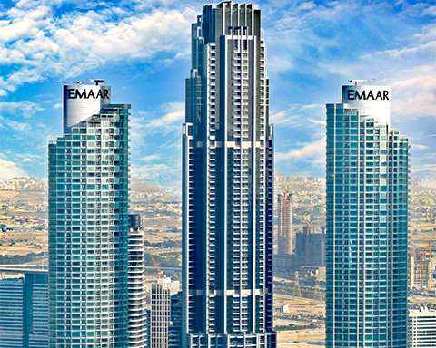 Apartamentos com vista para a fonte, Dubai, Emirados Árabes Unidos
    
